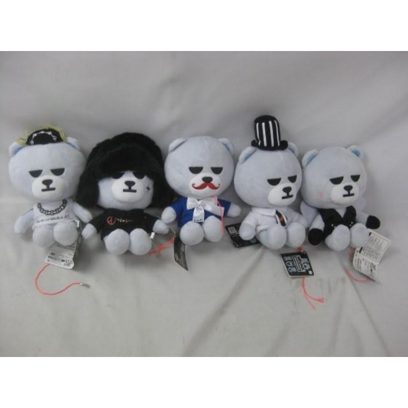 BỘ BIGBANG x KRUNK GẤU BÔNG NGỒI OFFICAL