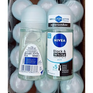 Lăn Khử Mùi Nữ Black & White Nivea 50ml