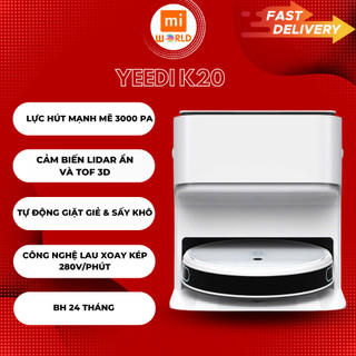  Robot hút bụi lau nhà Yeedi K780 Pro Yeedi Floor 3 Station Yeedi K20-Lực hút khoẻ 5100PA 