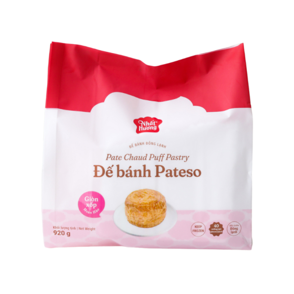 Đế bánh Pateso Nhất Hương 40 miếng(Vỏ Bánh)