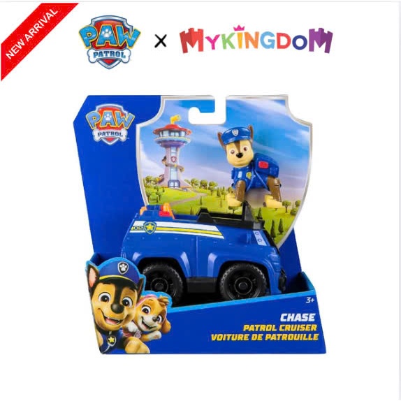 Đồ Chơi Xe Cứu Hộ Cơ Bản Paw Patrol - Chase V25 PAW PATROL 6071210
