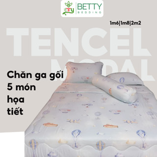 Ga Gối Betty Bedding Tencel Modal / mềm mịn mát, họa tiết hot trend