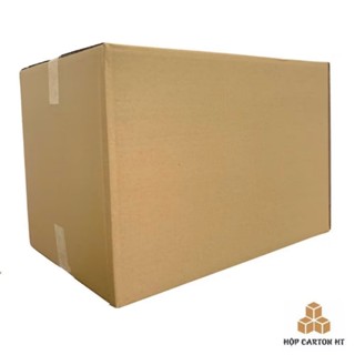 [HOẢ TỐC]  Thùng carton chuyển nhà 60x40x40, hộp carton to lớn đóng gói hàng hóa giá gốc - HT HCM