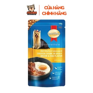 Pate ướt SMARTHEART cho chó gói 130gr