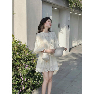 ĐẦM BBD TAY TIÊN ĐAN XỐP