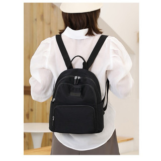  Balo Nữ Nhiều Ngăn Size Trung Vải Nylon Dày Dặn Thời Trang Hàn Quốc #B68042 