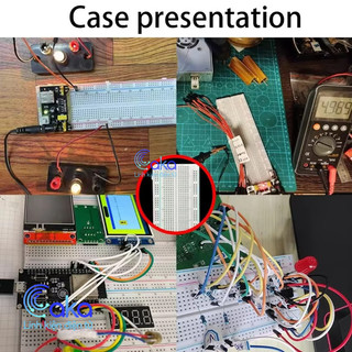 Bảng Test Board, Breadboard MB-102 165x55 830 lỗ cắm test mạch điện tử
