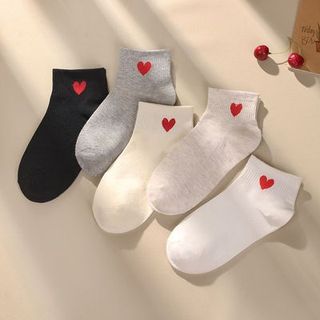 Tất ngắn cổ tim set 5 đôi