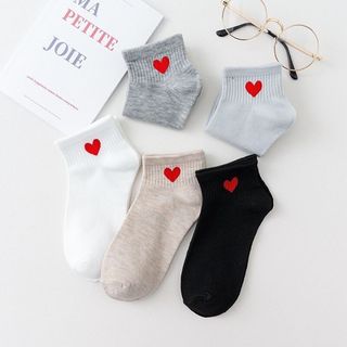 Tất ngắn cổ tim set 5 đôi