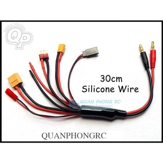 Dây sạc chuối nhiều đầu cho bộ sạc máy bay điều khiển B6