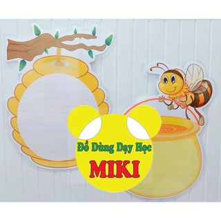 CHÚ ONG CHĂM CHỈ TÌM MẬT (Đồ dùng dạy học Miki)