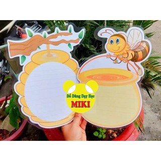 CHÚ ONG CHĂM CHỈ TÌM MẬT (Đồ dùng dạy học Miki)