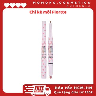[HÀNG MỚI VỀ] Chì Kẻ Viền Môi Flortte Cute Sweet Kiêm Son Môi Sắc Tố Cao Trang Điểm Cho Nữ