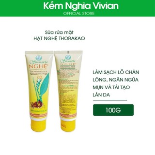  Sữa Rửa Mặt Nghệ Thorakao 100ml  MP1058  