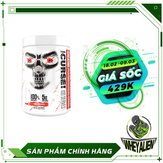 THE CURSE! MICRONIZED CREATINE MONOHYDRATE 500GRAM Hỗ Trợ Sức Mạnh Và Tăng Hiệu Suất