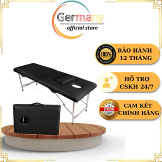 Giường Vali Gấp Gọn, Giường Chân Gỗ, Chân Inox Spa Chăm Sóc Da Nối Mi Massage, Tiện Lơi Khi Di Chuyển,