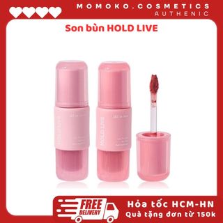  HOLD LIVE  Son Kem Lì Hold Live All In Love  HL710  Nhung Lì Kháng Nước Siêu Lì Son Kem Mềm Mịn Dễ Tán Lâu Trôi Son 