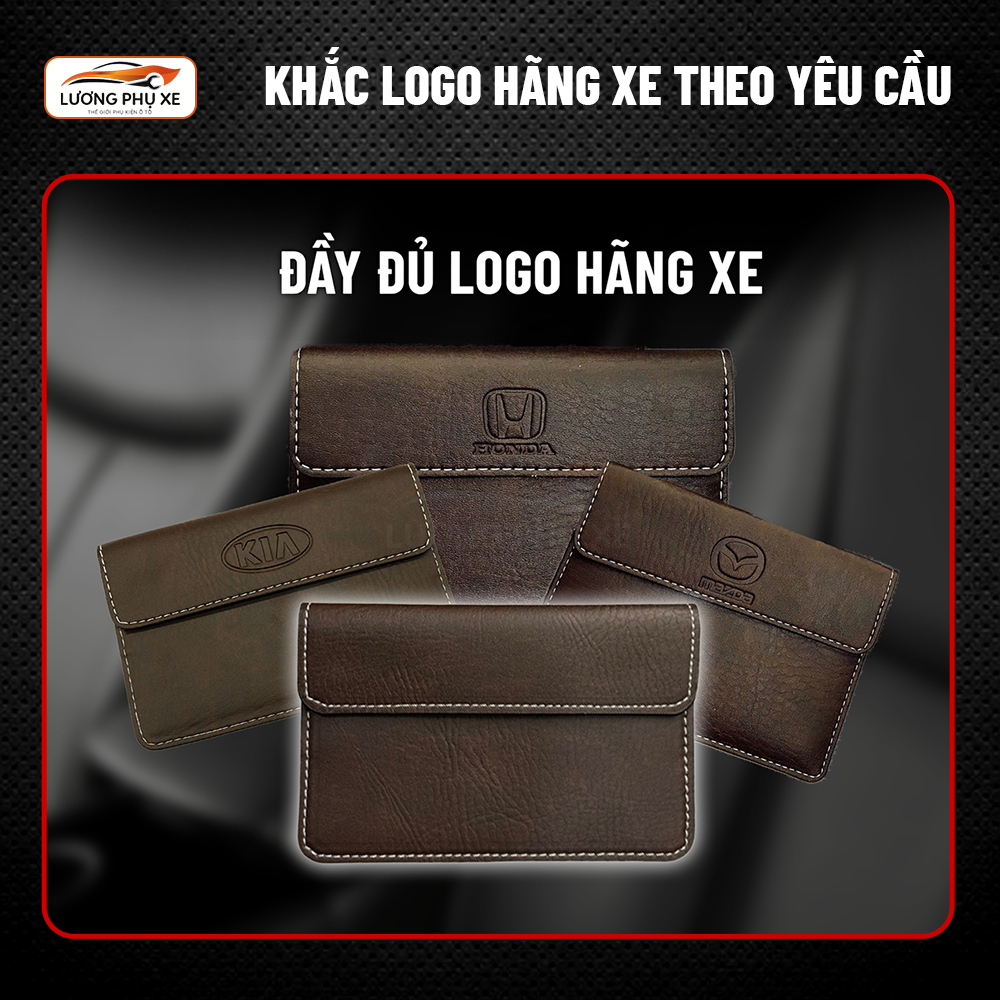 Ví da đựng đăng kiểm, giấy tờ ô tô cao cấp - Bóp đựng giấy tờ dùng cho xe hơi - Lương Phụ Xe | BigBuy360 - bigbuy360.vn