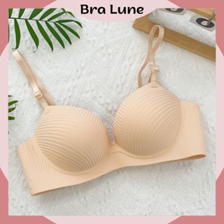Áo ngực nữ đúc su đệm 3cm nâng ngực BRALUNE, áo lót nữ không gọng mút bàn tay chống xệ mã 08