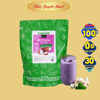 Bột Vị Pha Trà Sữa BKB Khoai Môn thơm ngon, màu sắc tự nhiên, Gói 1KG Thay Thế Hoàn Hảo Cho Siro (Tạo Màu, Tạo Mùi)