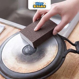 Combo 2 Miếng Cọ Xoong Nồi Chảo - Đồ Inox - Chà Bồn Sứ – Không Gây Trầy – Loại Xịn Màu Cát Nâu