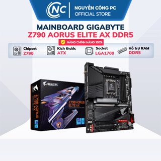 Mainboard Gigabyte Z790/Z790M AORUS ELITE AX DDR5 Wifi 6E - NEW - BH 36 Tháng