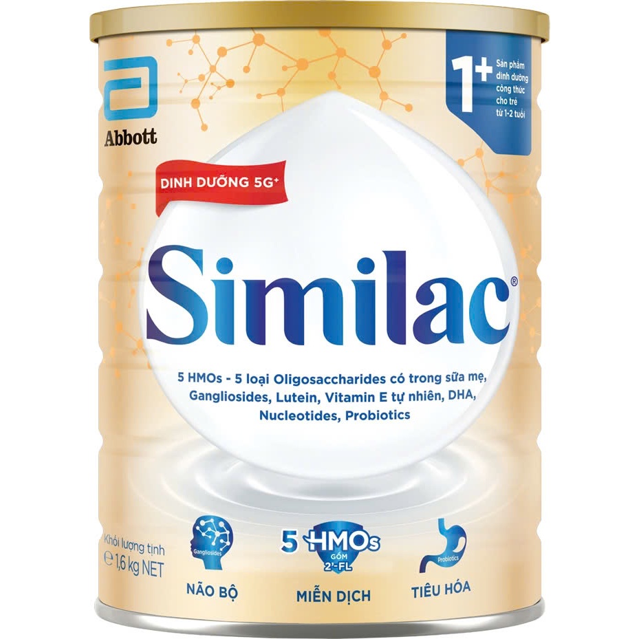 Sữa bột Similac 1+ 1.6kg Mới