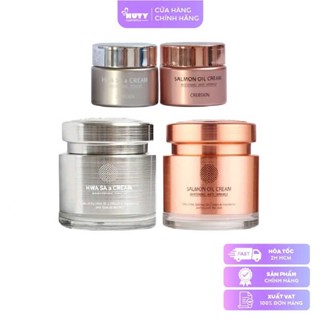 Kem Dưỡng Trắng Da Chiết Xuất Dầu Cá Hồi Cre8skin Hwa Sa A Cream (80g) ​