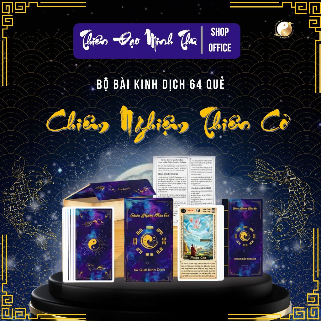 Bộ Bài Kinh Dịch - 64 Quẻ Chiêm Nghiệm Thiên Cơ - Gieo Quẻ Nhận Thông Điệp