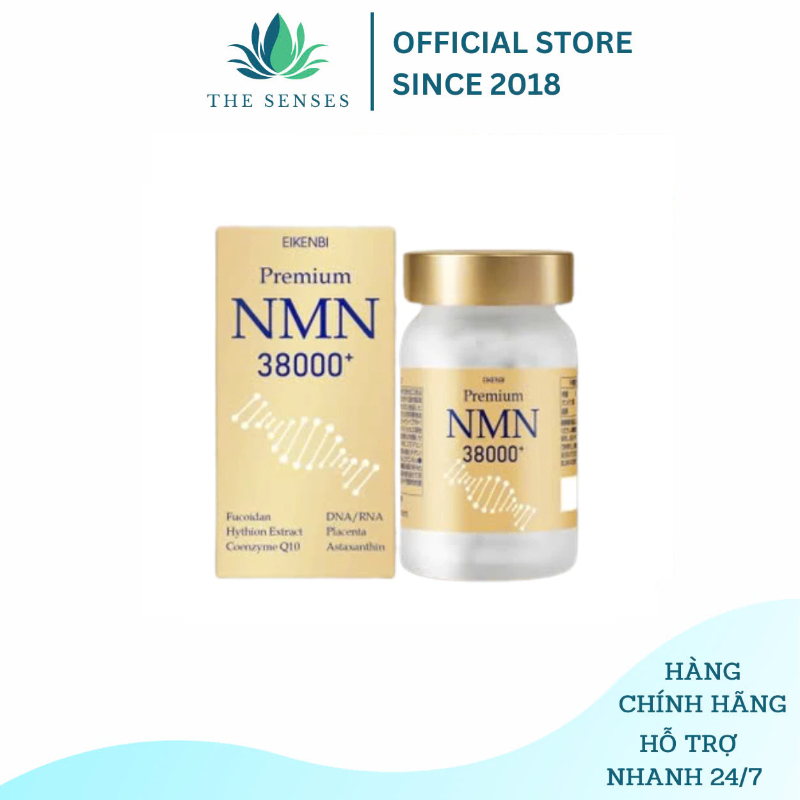 Viên Uống Trường Sinh NMN 38000+ Eikenbi - The Senses