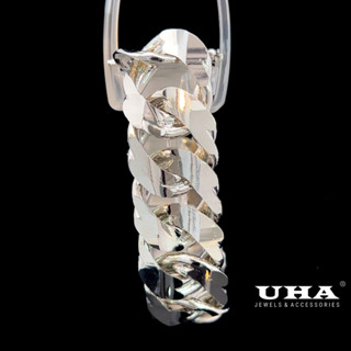 L615 Lắc tay khoen lật bản lớn 5 lượng (cắt mắt dược) UHA