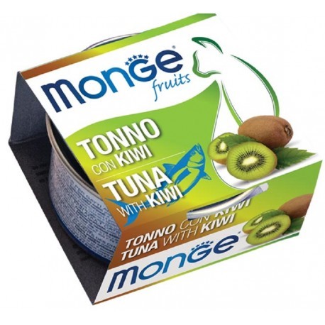 Pate Vị Cá Ngừ và Kiwi Cho Mèo Monge Fruit 80g