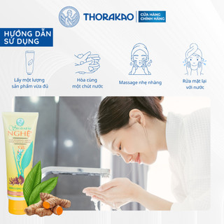 Sửa rửa mặt nghệ Thoarakao 100g