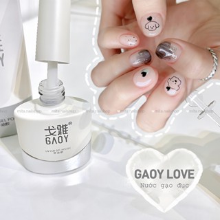  SƠN GEL NƯỚC GẠO ĐỤC GAOY LOVE đặc mướt lên màu chuẩn sơn gel cao cấp 