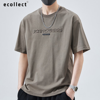 Áo Thun Nam Tay Ngắn ECOLLECT CT10 – Cotton 260gsm, Phong Cách Trẻ Trung, Thoáng Mát Cho Mùa Hè 2025