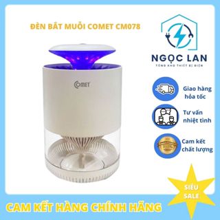 Đèn Bắt Muỗi - Diệt Côn Trùng COMET CM078 / CS 3W 2 trong 1(Cải tiến của mã CM048) - HÀNH CHÍNH HÃNG
