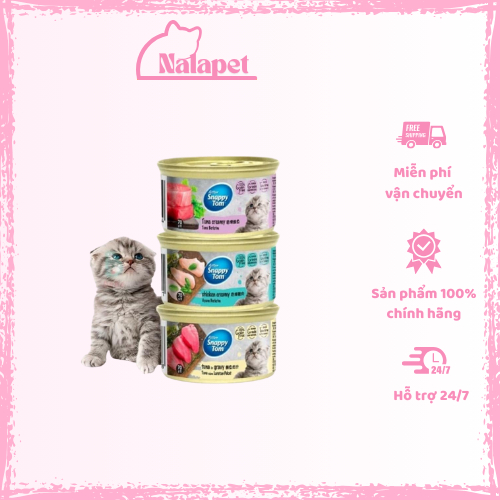 Pate Lon Snappy Tom mèo con Premium 70g