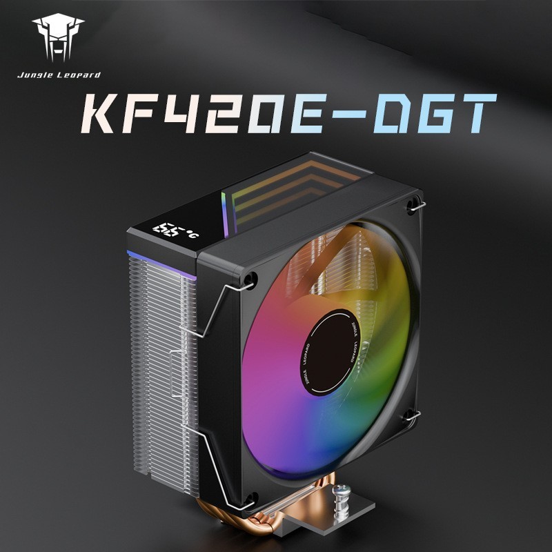 Tản chính hãng Jungle Leopard - Tản nhiệt khí CPU có màn hình LCD hiện nhiệt độ và tốc fan