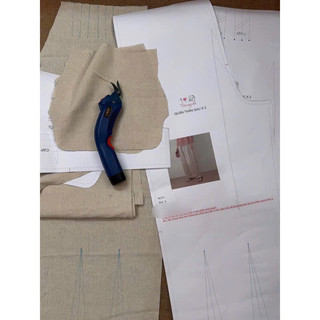 RN773_Rập giấy may quần baggy nữ