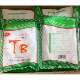 [ Giá Sỉ ] Muối hạt sạch 1Kg (muối tinh 500gram) quý khách mua combo cho tiếp kiệm theo chính sách shopee