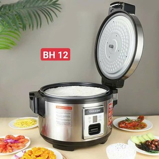 Nồi Cơm Điện Công Nghiệp Nắp Liền,Lòng Nồi Chống Dính Cao Cấp 5.8L (18L) Và 4.6L (14L) BH 12 tháng