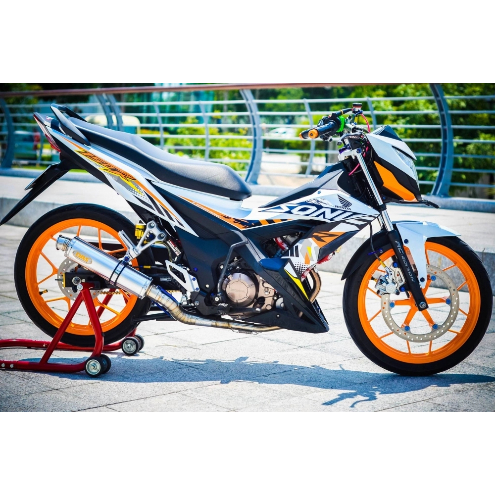 Tem Sonic Trắng đen cam Rời (C)