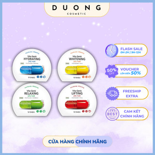  Hộp 10 Miếng Mặt Nạ BNBG Vita Genic Dưỡng Ẩm Hỗ Trợ Dưỡng Trắng Da Hàn Quốc 30g 
