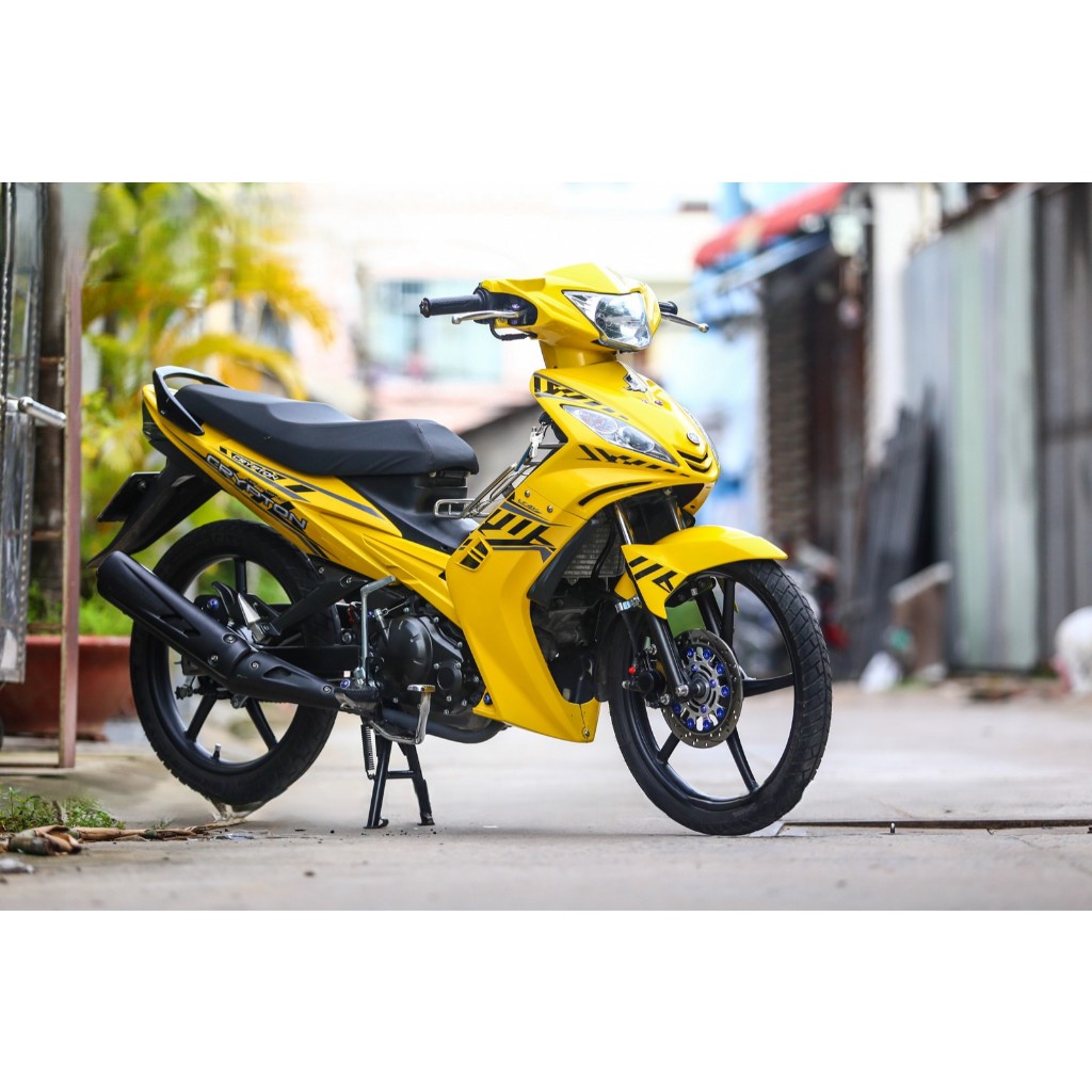 Tem rời Exciter 2006-2010 Crypton vàng đen (C)