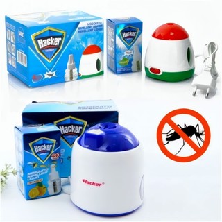 Máy xông tinh dầu đuổi muỗi HACKER tặng kèm lọ tinh dầu