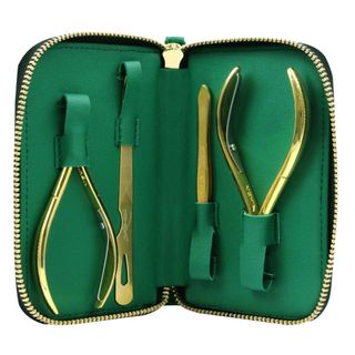 Bộ quà tặng truyền thống Kềm Nghĩa mạ vàng 24K MD.32