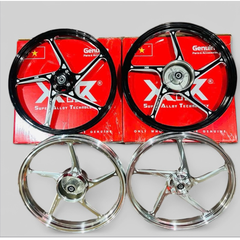 Mâm X1R CNC Xéo gắn được : WAVE / FU / Ex135 5 số 2 đĩa / Ex10/ Sirius / Wave S110 - WAVE 100 trước 