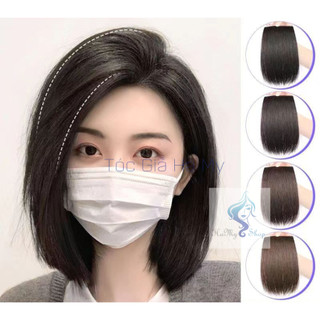 Tóc giả kẹp phím phồng chân tóc(1 bên)