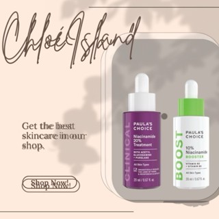 TINH CHẤT THU NHỎ LỖ CHÂN LÔNG TỐI ƯU CLINICAL NIACINAMIDE Paula choice 20%