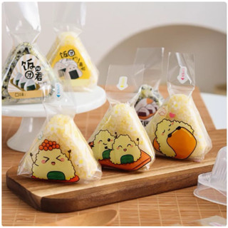  Túi Cơm Nắm Tam Giác Họa Tiết Hoạt Hình 